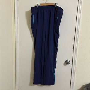 EUC Peter Millar Navy Purple Zip Track Pants/Joggers XXL